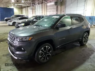 2023 Jeep Compass Limited with VIN 3C4NJDCN1PT561337, listed as a Copart auction lot 42622345 with 14,931 mi miles and Clean Title. Bid and sale history available at carsss.com. Image 1.