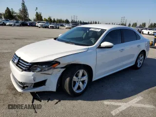 2012 Volkswagen Passat SE z VIN 1VWBP7A3XCC038423, wystawiony jako Copart lot #61108875 z przebiegiem 147 282 mil mil oraz Szkoda całkowita • Salvage title. Historia ofert i sprzedaży dostępna na DreamBid. Obrazek 1.