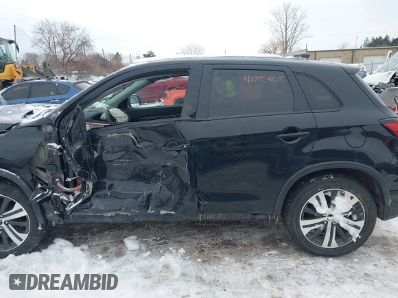 2020 Mitsubishi Outlander Sport ES 2.0 with VIN JA4AR3AU3LU006654, listed as a IAAI auction lot 41565859 with 131,141 mi miles. Bid and sale history available at carsss.com. Image 14.