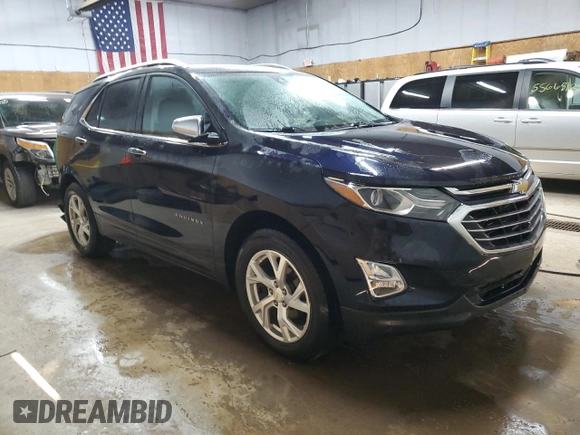 2020 Chevrolet Equinox Premier z VIN 2GNAXXEV9L6118712, wystawiony jako Copart lot #55355485 z przebiegiem 88 988 mil mil oraz Nie do naprawy • Non repairable. Historia ofert i sprzedaży dostępna na DreamBid. Obrazek 4.