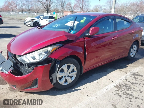 2016 Hyundai Elantra SE with VIN 5NPDH4AEXGH713075, listed as a IAAI auction lot 41875296 with 102,409 mi miles and . Bid and sale history available at DreamBid. Image 17.
