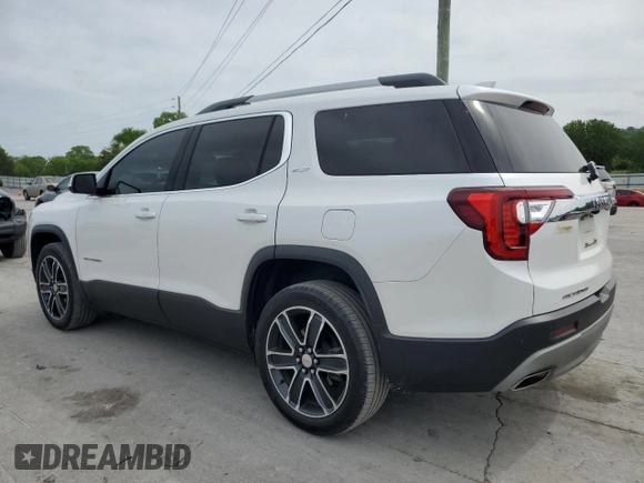 2022 GMC Acadia SLT with VIN 1GKKNMLS9NZ153675, listed as a Copart auction lot 54005055 with 61,750 mi miles and Salvage Title. Bid and sale history available at carsss.com. Image 2.