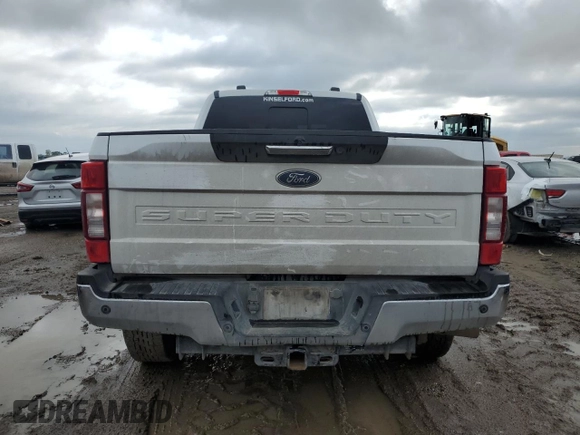 2020 Ford F-250 XL with VIN 1FT7W2BT2LED04826, listed as a Copart auction lot 50761145 with Not provided miles and Salvage title. Bid and sale history available at DreamBid. Image 6.