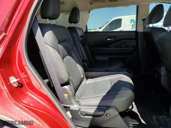 2022 Nissan Pathfinder SL with VIN 5N1DR3CB5NC201478, listed as a Copart auction lot 47955225 with 44,557 mi miles and Non Repairable. Bid and sale history available at carsss.com. Image 12.