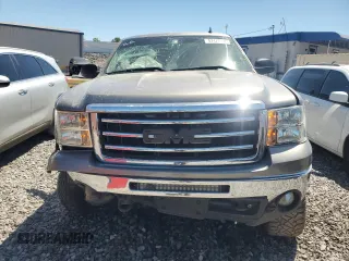 2012 GMC Sierra 1500 SLE with VIN 3GTP2VE73CG202214, listed as a Copart auction lot 57475435 with 195,638 mi miles and Salvage title. Bid and sale history available at DreamBid. Image 5.