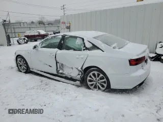 2018 Audi A6 Prestige with VIN WAUH3AFC7JN065933, listed as a Copart auction lot 85733524 with 57,731 mi miles and Salvage title. Bid and sale history available at DreamBid. Image 2.