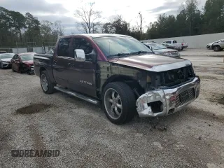 2007 Nissan Titan XE with VIN 1N6BA07A37N216827, listed as a Copart auction lot 86547314 with 139,116 mi miles and Salvage Title. Bid and sale history available at carsss.com. Image 4.