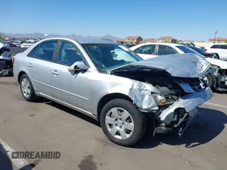 2007 Hyundai Sonata GLS with VIN 5NPET46C97H274364, listed as a IAAI auction lot 42061715 with 158,688 mi miles and . Bid and sale history available at DreamBid. Image 1.