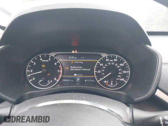 2019 Nissan Altima SV with VIN 1N4BL4DV4KC122929, listed as a IAAI auction lot 42126187 with 146,842 mi miles and . Bid and sale history available at DreamBid. Image 7.
