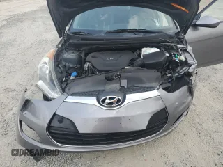 2013 Hyundai Veloster w/Red Int with VIN KMHTC6AD2DU132230, listed as a Copart auction lot 60237225 with 111,218 mi miles and Salvage title. Bid and sale history available at DreamBid. Image 11.