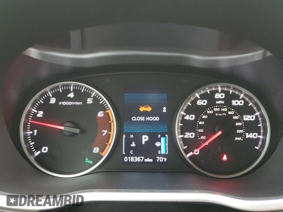 2020 Mitsubishi Eclipse Cross SE z VIN JA4AS5AAXLZ012072, wystawiony jako Copart lot #76137214 z przebiegiem 18 367 mil mil oraz Szkoda całkowita • Salvage title. Historia ofert i sprzedaży dostępna na DreamBid. Obrazek 9.
