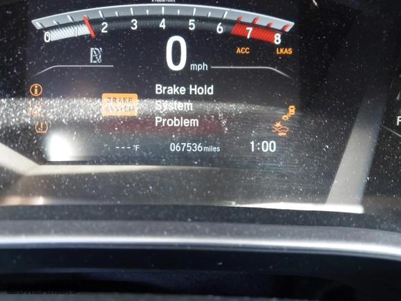 2018 Honda CR-V EX-L with VIN 7FARW1H89JE003282, listed as a IAAI auction lot 41590456 with 67,536 mi miles. Bid and sale history available at carsss.com. Image 16.