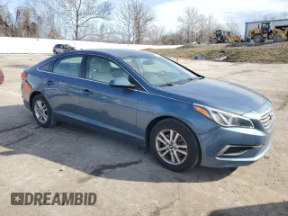 2017 Hyundai Sonata 2.4L with VIN 5NPE24AF6HH519756, listed as a Copart auction lot 43437625 with 98,397 mi miles and Salvage Title. Bid and sale history available at carsss.com. Image 4.