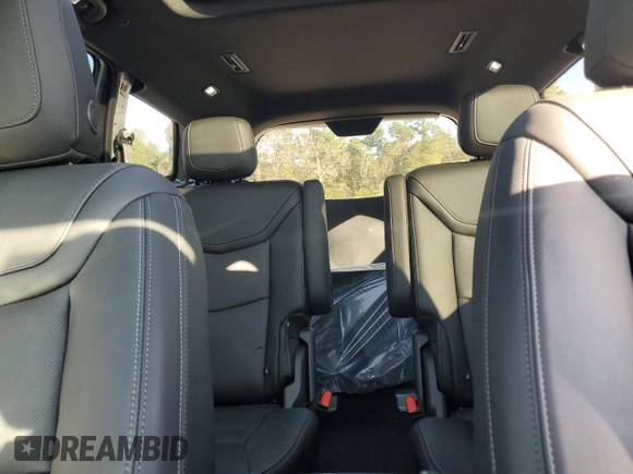 2024 Cadillac XT6 FWD Premium Luxury with VIN 1GYKPCRSXRZ727207, listed as a Copart auction lot 81742394 with 5,733 mi miles and Salvage Title. Bid and sale history available at carsss.com. Image 10.