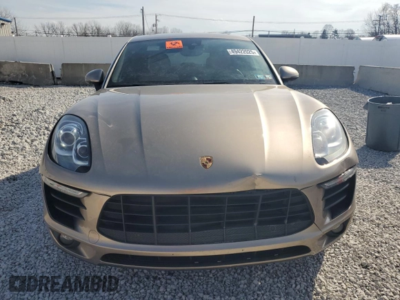 2017 Porsche Macan S with VIN WP1AB2A5XHLB14939, listed as a Copart auction lot 49422025 with 124,730 mi miles and Clean Title. Bid and sale history available at DreamBid. Image 5.