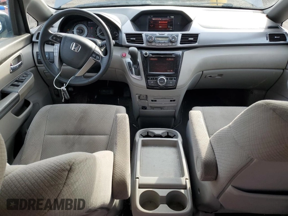 2015 Honda Odyssey EX with VIN 5FNRL5H46FB505327, listed as a Copart auction lot 51741425 with 372,144 mi miles and Salvage Title. Bid and sale history available at DreamBid. Image 8.