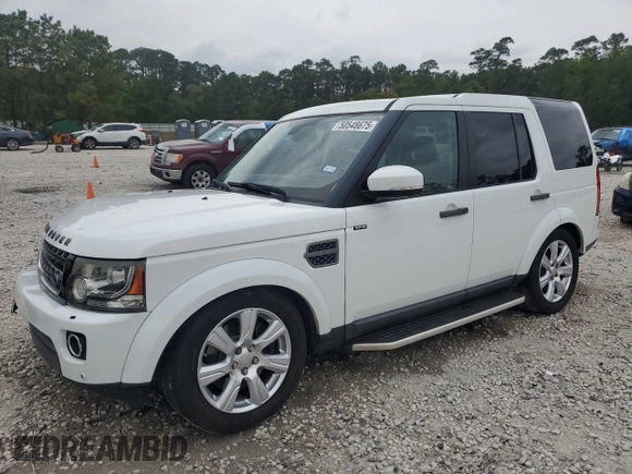 2015 Land Rover LR4 HSE with VIN SALAG2V62FA764520, listed as a Copart auction lot 50548675 with 33,540 mi miles and Salvage title. Bid and sale history available at DreamBid. Image 1.