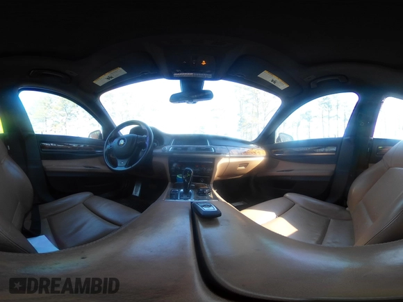 2014 BMW 7 Series 740Li with VIN WBAYE4C59ED138409, listed as a IAAI auction lot 41785423 with 121,687 mi miles. Bid and sale history available at carsss.com. Image 18.