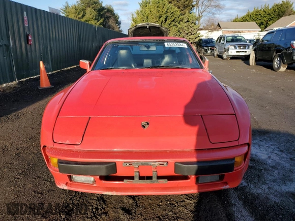 1984 Porsche 944 с VIN WP0AA0946EN459969, выставлен на аукционе Copart как лот 85252584 с пробегом Не указан миль и Списание • Salvage title. История ставок и продаж доступна на DreamBid. Изображение 5.