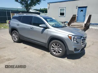 2024 GMC Terrain SLT with VIN 3GKALVEG0RL287777, listed as a Copart auction lot 62133405 with 27,212 mi miles and Clean title. Bid and sale history available at DreamBid. Image 4.