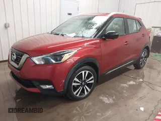 2019 Nissan Kicks SV with VIN 3N1CP5CU3KL482928, listed as a IAAI auction lot 41580205 with 43,944 mi miles. Bid and sale history available at carsss.com. Image 2.