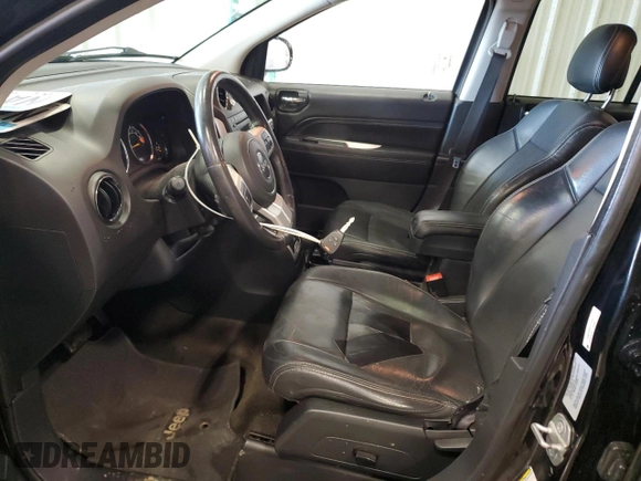 2015 Jeep Compass Latitude with VIN 1C4NJDEB6FD121525, listed as a Copart auction lot 46437285 with 147,955 mi miles and Clean Title. Bid and sale history available at carsss.com. Image 7.