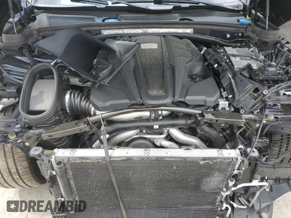 2022 Porsche Macan Turbo with VIN WP1AF2A56NLB30555, listed as a Copart auction lot 59379765 with 36,129 mi miles and Salvage title. Bid and sale history available at DreamBid. Image 12.