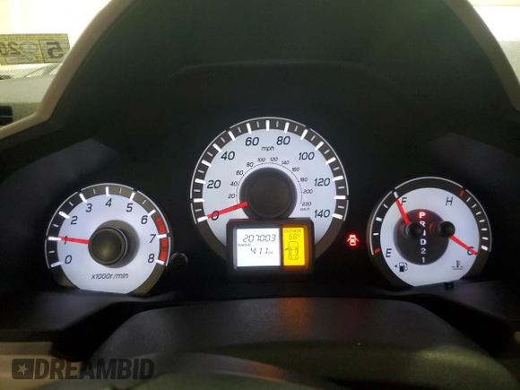 2012 Honda Pilot EX-L with VIN 5FNYF3H5XCB028347, listed as a Copart auction lot 46604945 with 207,003 mi miles and Salvage Title. Bid and sale history available at DreamBid. Image 9.