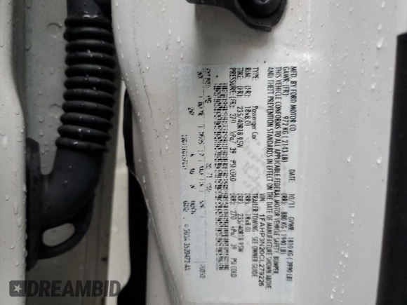 2012 Ford Focus Titanium with VIN 1FAHP3N20CL279226, listed as a Copart auction lot 41343015 with 145,390 mi miles and Salvage Title. Bid and sale history available at carsss.com. Image 14.