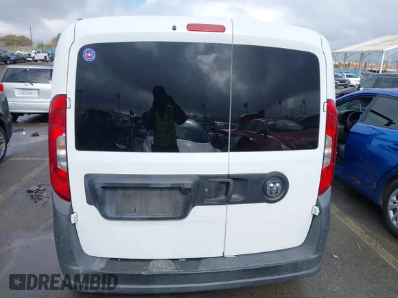 2016 Ram ProMaster City Cargo Tradesman with VIN ZFBERFAT8G6B33173, listed as a IAAI auction lot 41517912 with Not Provided miles. Bid and sale history available at carsss.com. Image 15.
