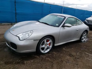 2003 Porsche 911 Carrera with VIN WP0AA29983S621607, listed as a Copart auction lot 56670973 with 9,655 mi miles and Salvage Title. Bid and sale history available at carsss.com. Image 1.