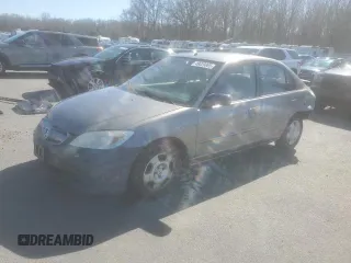 2005 Honda Civic with VIN JHMES96695S004767, listed as a Copart auction lot 49029805 with 130,882 mi miles and Salvage Title. Bid and sale history available at DreamBid. Image 1.