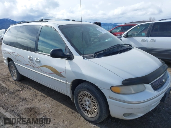 1997 Chrysler Town & Country with VIN 1C4GT64L7VB436658, listed as a IAAI auction lot 41823587 with 184,570 mi miles and . Bid and sale history available at DreamBid. Image 1.