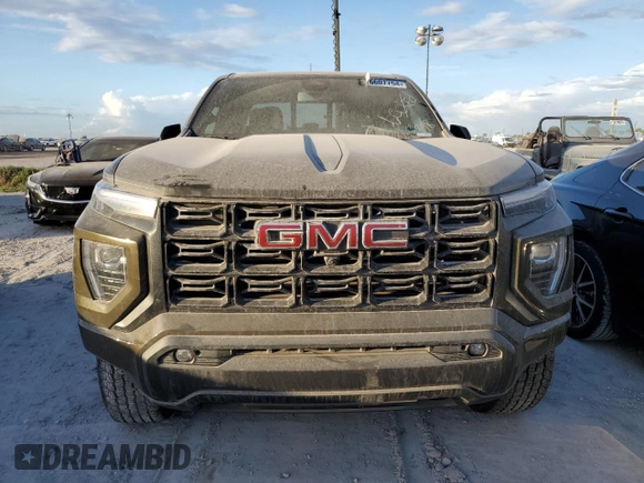 2023 GMC Canyon 4WD Elevation with VIN 1GTP6BEK6P1174954, listed as a Copart auction lot 76607754 with 0 mi miles and Salvage Title. Bid and sale history available at carsss.com. Image 5.