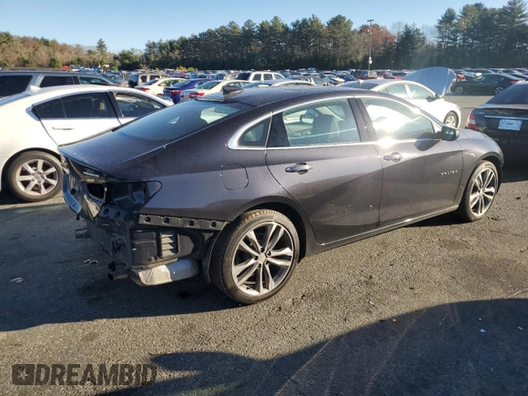 2022 Chevrolet Malibu Premier with VIN 1G1ZE5SX3NF204014, listed as a Copart auction lot 80215274 with 31,249 mi miles and Salvage Title. Bid and sale history available at DreamBid. Image 3.