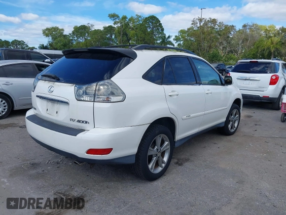 2007 Lexus RX 400h z VIN JTJGW31U372001820, wystawiony jako IAAI lot #41030399 z przebiegiem 91 386 mil mil oraz . Historia ofert i sprzedaży dostępna na DreamBid. Obrazek 4.