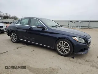 2016 Mercedes-Benz C 300 with VIN WDDWF4JB1GR139579, listed as a Copart auction lot 47445355 with Not Provided miles and Clean Title. Bid and sale history available at carsss.com. Image 4.
