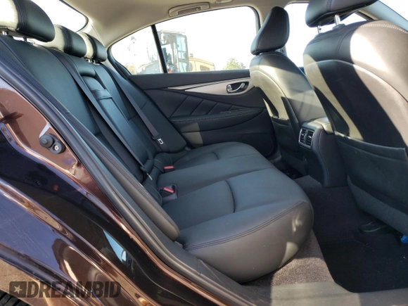 2020 Infiniti Q50 Luxe z VIN JN1EV7AR2LM250739, wystawiony jako Copart lot #66489913 z przebiegiem 50 254 mil mil oraz Szkoda całkowita • Salvage title. Historia ofert i sprzedaży dostępna na DreamBid. Obrazek 10.