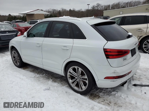 2015 Audi Q3 2.0T Prestige with VIN WA1GFCFS0FR001459, listed as a Copart auction lot 44885925 with 141,928 mi miles and Salvage Title. Bid and sale history available at carsss.com. Image 2.