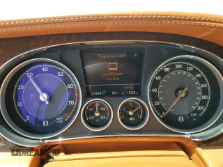 2013 Bentley Continental GT with VIN SCBFT7ZA5DC081820, listed as a Copart auction lot 52598954 with 25,484 mi miles and . Bid and sale history available at DreamBid. Image 9.