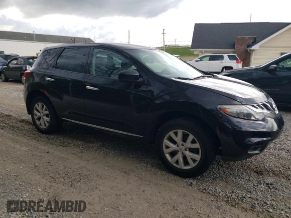 2014 Nissan Murano S with VIN JN8AZ1MW0EW504734, listed as a Copart auction lot 55821745 with 160,718 mi miles and Clean Title. Bid and sale history available at DreamBid. Image 4.
