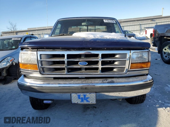 1995 Ford F-150 with VIN 1FTEX14H5SKB08399, listed as a Copart auction lot 41827275 with 87,001 mi miles and Salvage Title. Bid and sale history available at carsss.com. Image 5.