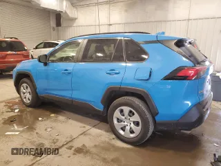 2019 Toyota RAV4 LE with VIN JTMF1RFV7KJ010844, listed as a Copart auction lot 60878805 with 75,904 mi miles and Salvage title. Bid and sale history available at DreamBid. Image 2.