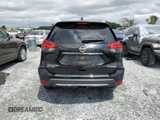 2018 Nissan Rogue SV with VIN JN8AT2MV9JW349335, listed as a Copart auction lot 52323385 with 74,461 mi miles and Salvage Title. Bid and sale history available at carsss.com. Image 6.