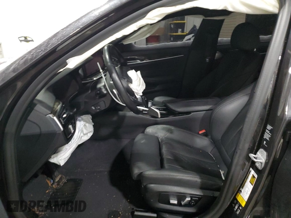 2021 BMW 5 Series 530i xDrive with VIN WBA13BJ0XMCG02446, listed as a Copart auction lot 44348085 with Not Provided miles and Salvage Title. Bid and sale history available at carsss.com. Image 7.