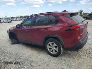 2019 Toyota RAV4 LE with VIN 2T3H1RFV8KW035620, listed as a Copart auction lot 60856585 with 30,354 mi miles and Non repairable. Bid and sale history available at DreamBid. Image 2.