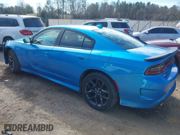 2023 Dodge Charger GT with VIN 2C3CDXHG9PH583447, listed as a IAAI auction lot 41628747 with 18,009 mi miles and . Bid and sale history available at carsss.com. Image 3.