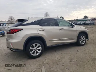 2017 Lexus RX 350 with VIN 2T2BZMCA4HC068695, listed as a Copart auction lot 47447635 with 65,064 mi miles and Salvage title. Bid and sale history available at DreamBid. Image 3.