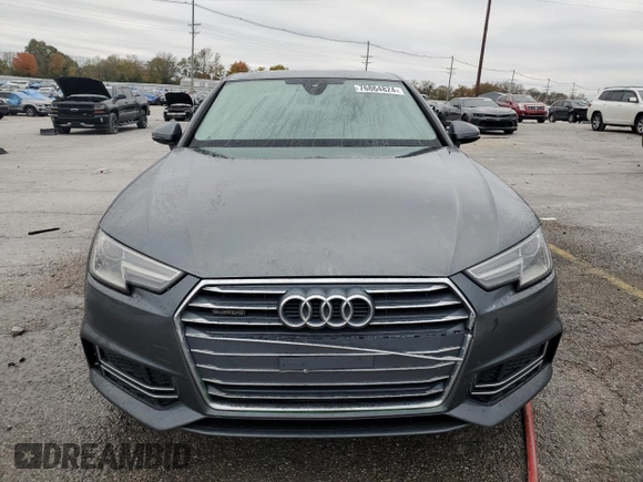 2017 Audi A4 Season of Audi Premium with VIN WAUDNAF47HN049484, listed as a Copart auction lot 76864824 with 76,770 mi miles and Salvage Title. Bid and sale history available at carsss.com. Image 5.