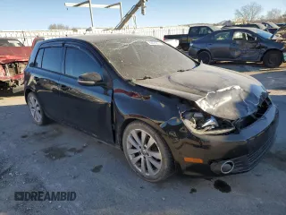 2012 Volkswagen Golf TDI with VIN WVWDM7AJ0CW339994, listed as a Copart auction lot 83026814 with 171,386 mi miles and Salvage title. Bid and sale history available at DreamBid. Image 4.